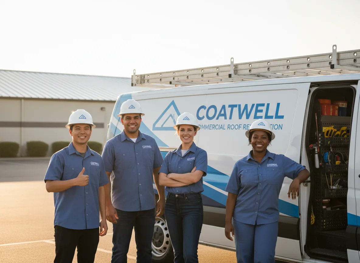 Commercial roof coating company in Charles City, IA